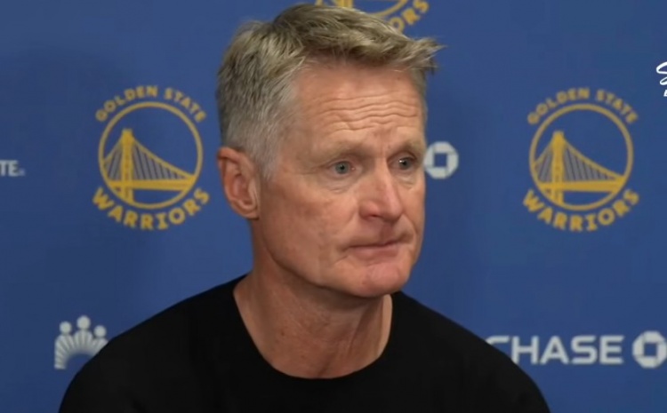 【完整版】科尔：今天是伦德博格的欢迎来到NBA时刻 他被上了一课