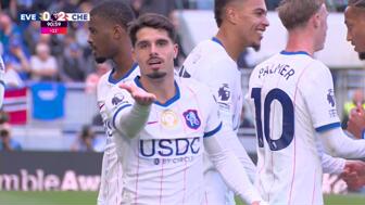 [进球视频]梅开二度！内托禁区乱战破门，切尔西客场2-0领先埃弗顿
