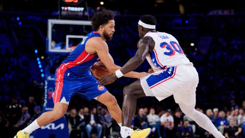 NBA常规赛 活塞 - 76人 全场录像
